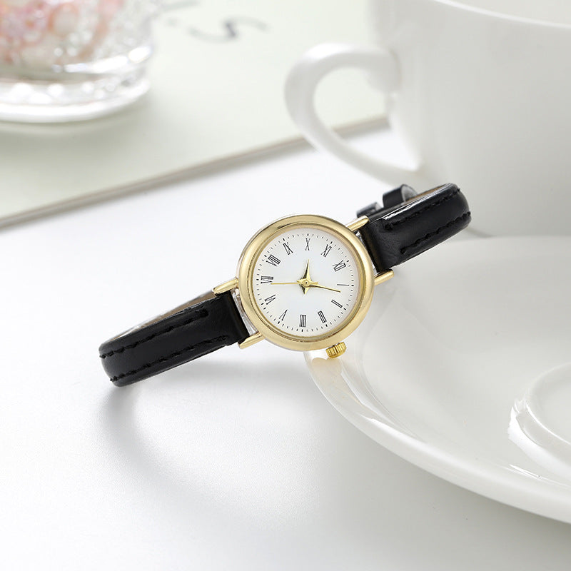 Women's Simple And Compact Alloy Belt Watch